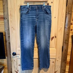American Eagle Outfitters Dark Wash Original Bootcut Jeans Men’s Size 38x34